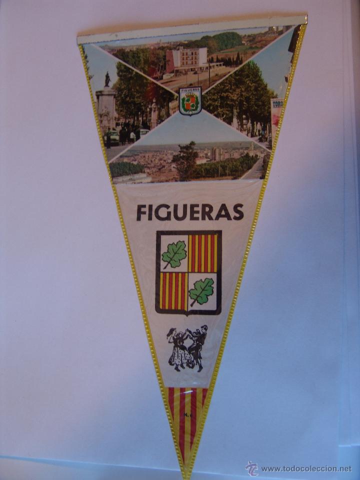 Collection pennants: BANDERIN DE FIGUERAS A&Ntilde;OS 60-70