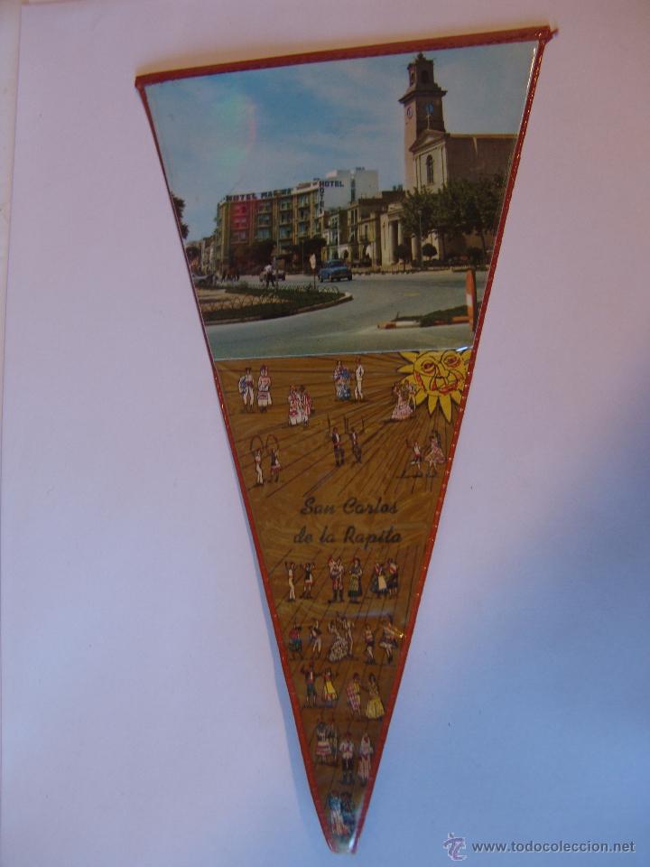 Bandierine di collezione: BANDERIN DE SAN CARLOS DE LA RAPITA A&Ntilde;OS 60-70