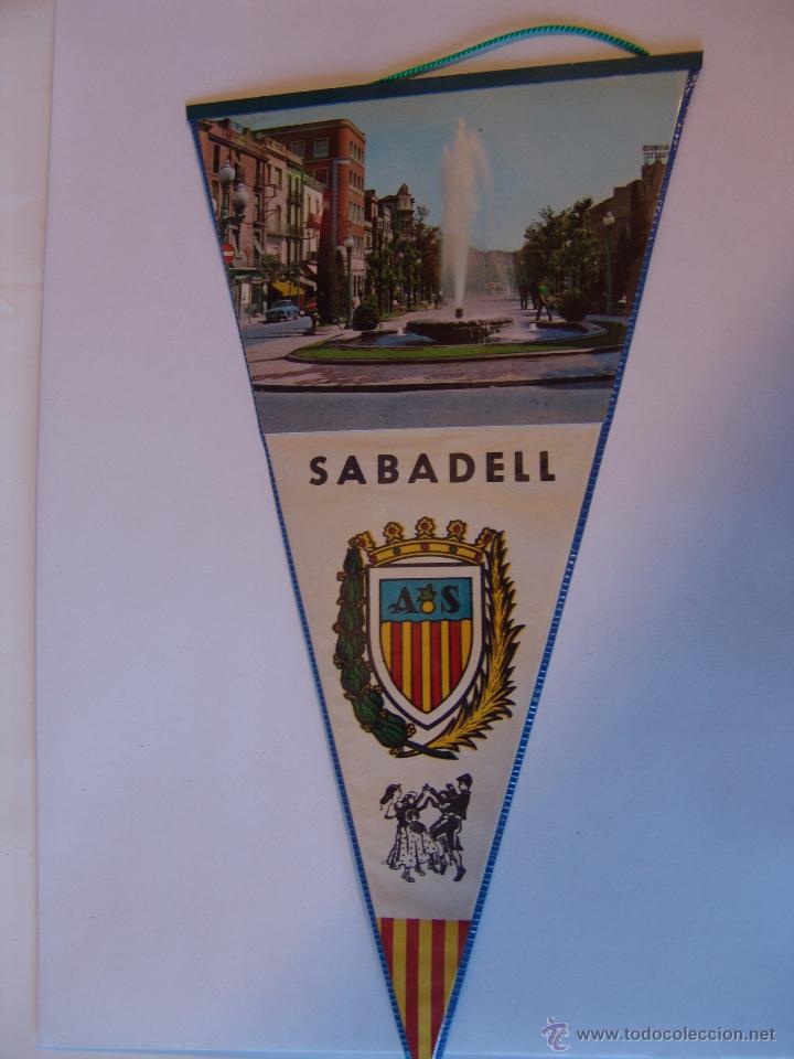Bandierine di collezione: BANDERIN DE SABADELL A&Ntilde;OS 60-70