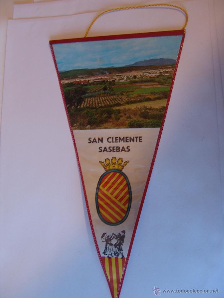 Bandierine di collezione: BANDERIN DE SAN CLEMENTE SASEBAS A&Ntilde;OS 60-70