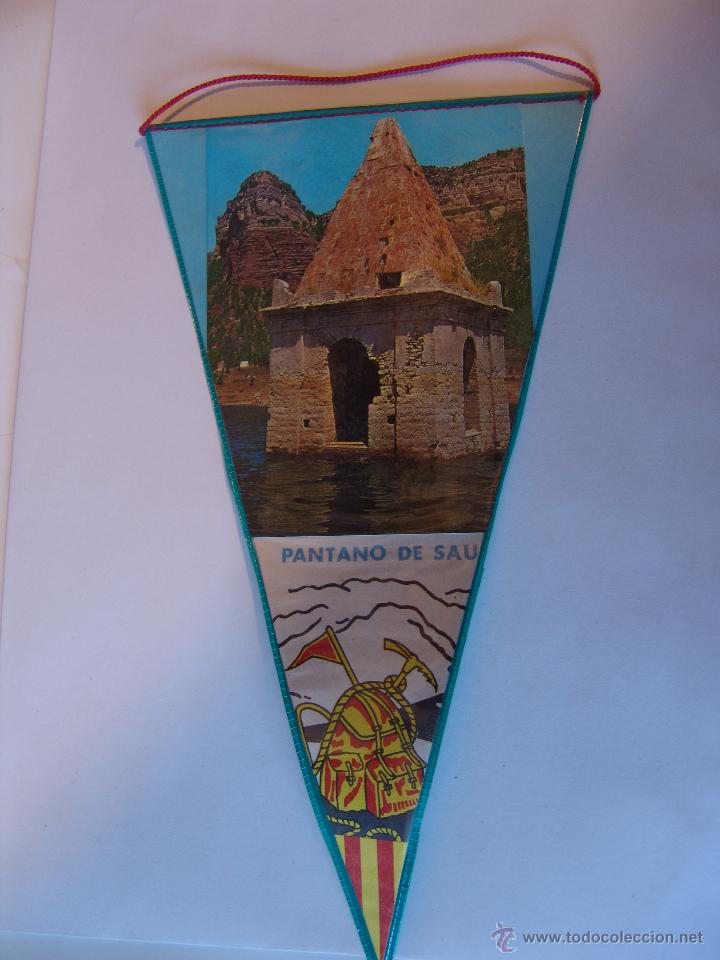 Bandierine di collezione: BANDERIN DE PANTANO DE SAU A&Ntilde;OS 60-70