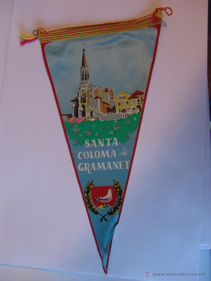 Bandierine di collezione: BANDERIN DE SANTA COLOMA DE GRAMANET A&Ntilde;OS 60-70