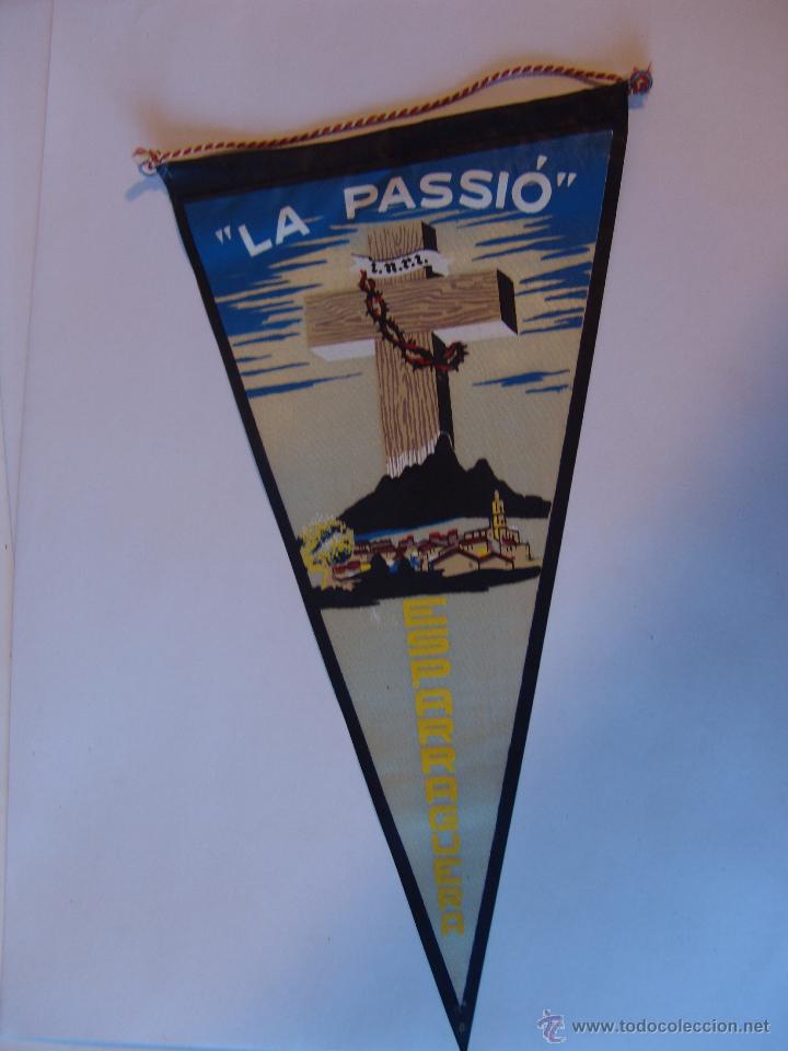 Bandierine di collezione: BANDERIN DE LA PASSIO ESPARRAGUERA A&Ntilde;OS 60-70
