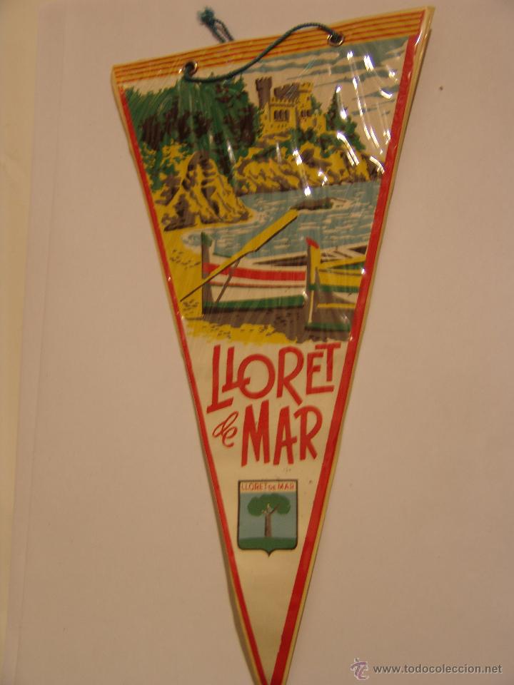 Bandierine di collezione: BANDERIN DE LLORET DE MAR A&Ntilde;OS 60-70