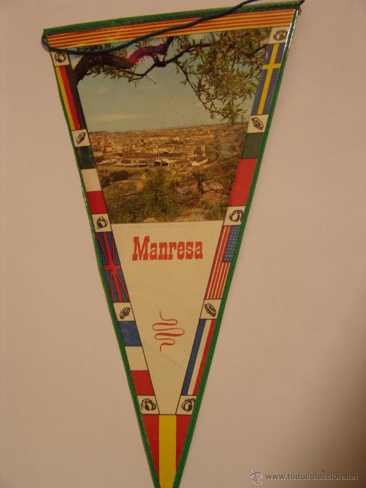 Bandierine di collezione: BANDERIN DE MANRESA A&Ntilde;OS 60-70