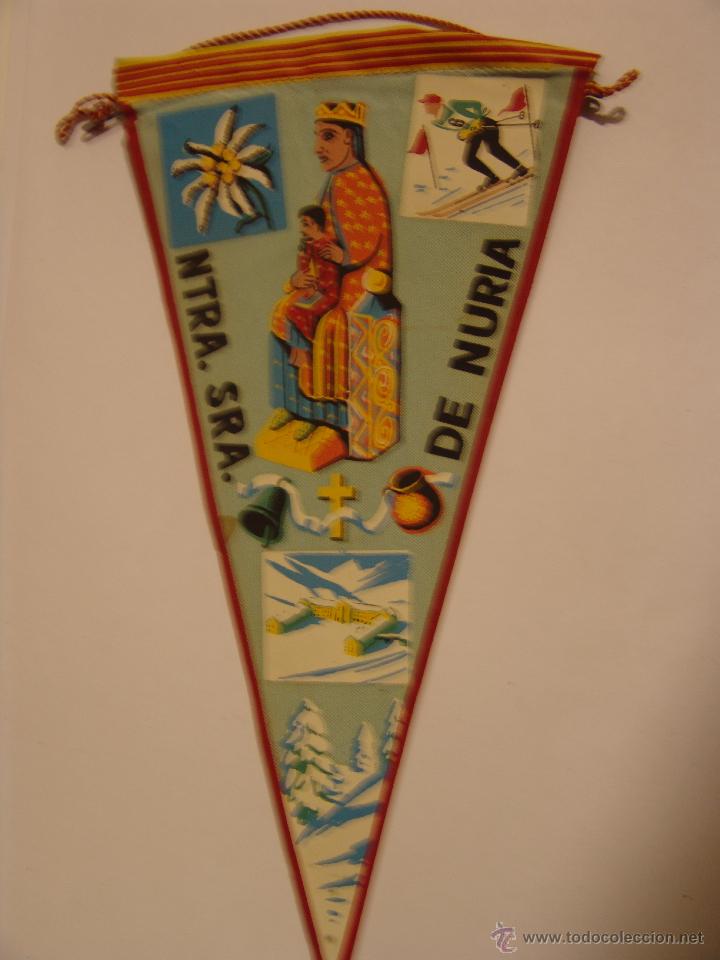 Bandierine di collezione: BANDERIN DE NOSTRA SE&Ntilde;ORA DE NURIA A&Ntilde;OS 60-70