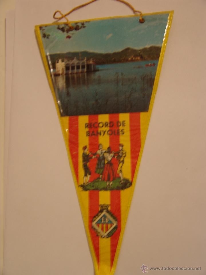 Collection pennants: BANDERIN DE BANYOLES A&Ntilde;OS 60-70