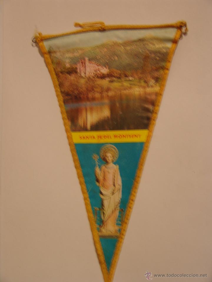 Collection pennants: BANDERIN DE SANTA FE DEL MONTSENY A&Ntilde;OS 60-70