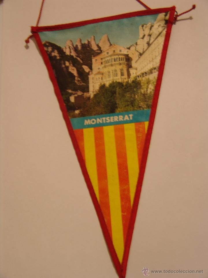 Collection pennants: BANDERIN DE MONTSERRAT A&Ntilde;OS 60-70