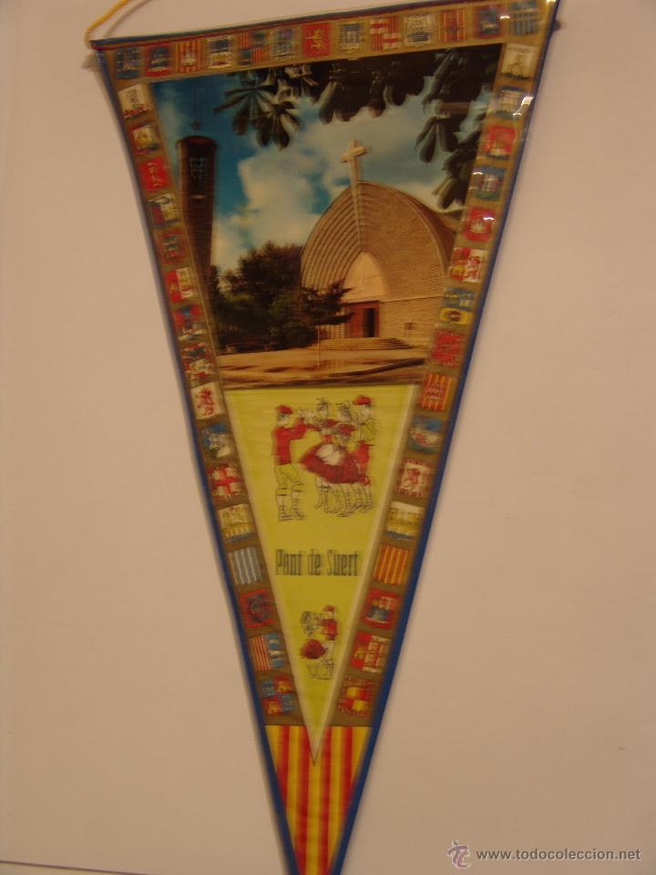 Collection pennants: BANDERIN DE PONT DE SUERT A&Ntilde;OS 60-70
