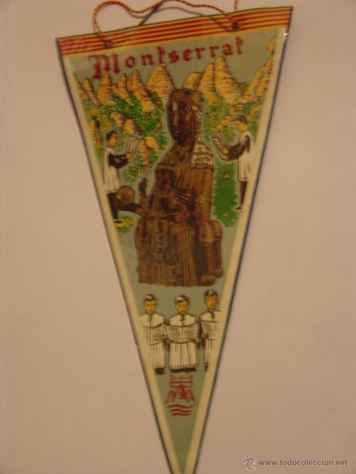 Collection pennants: BANDERIN DE MONTSERRAT A&Ntilde;OS 60-70