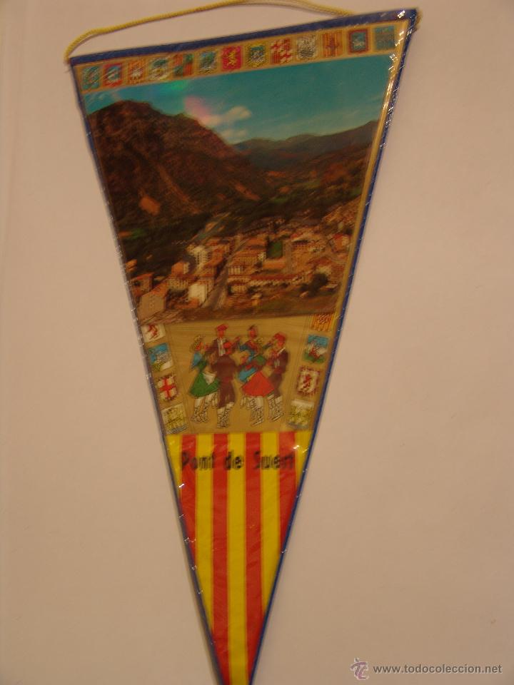 Collection pennants: BANDERIN DE PONT DE SUERT A&Ntilde;OS 60-70