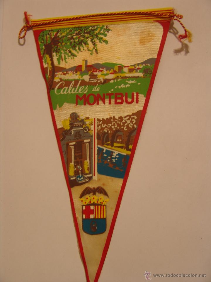 Collection pennants: BANDERIN DE CALDES DE MONTBUI A&Ntilde;OS 60-70