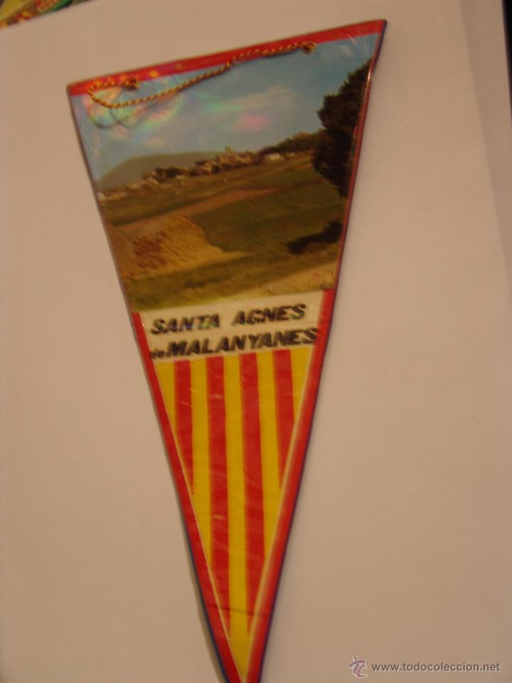 Sammlung von Wimpeln: BANDERIN DE SANTA AGNES DE MALANYANES A&Ntilde;OS 60-70