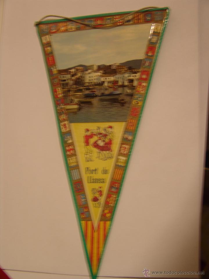Collection pennants: BANDERIN DE PORT DE LLANSA A&Ntilde;OS 60-70