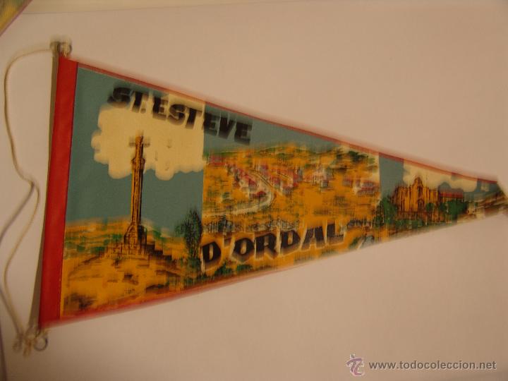Collection pennants: BANDERIN DE SANT ESTEVE D&acute;ORDAL A&Ntilde;OS 60-70