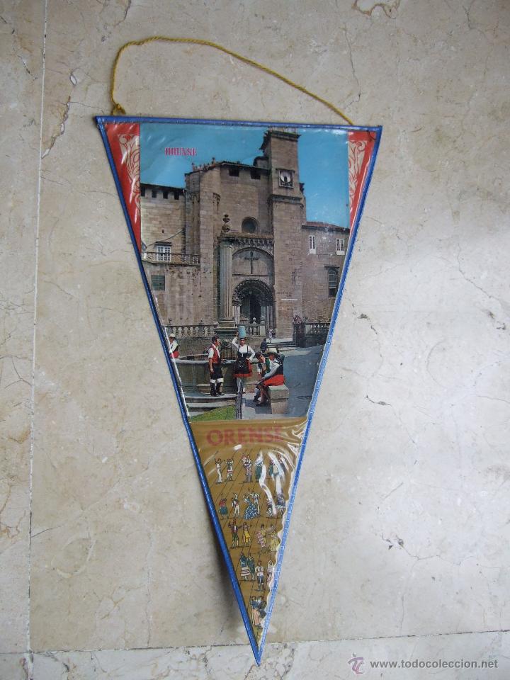 Collection pennants: BANDERIN A&Ntilde;OS 60/70 - ORENSE - 28X13