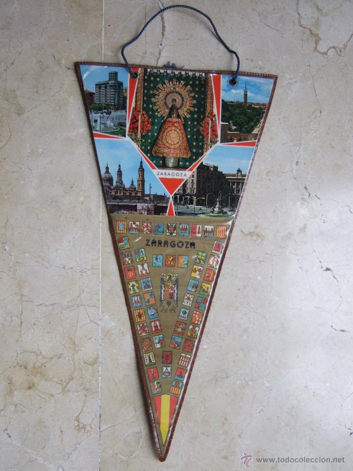 Collection pennants: BANDERIN A&Ntilde;OS 60/70 - ZARAGOZA - 28X13