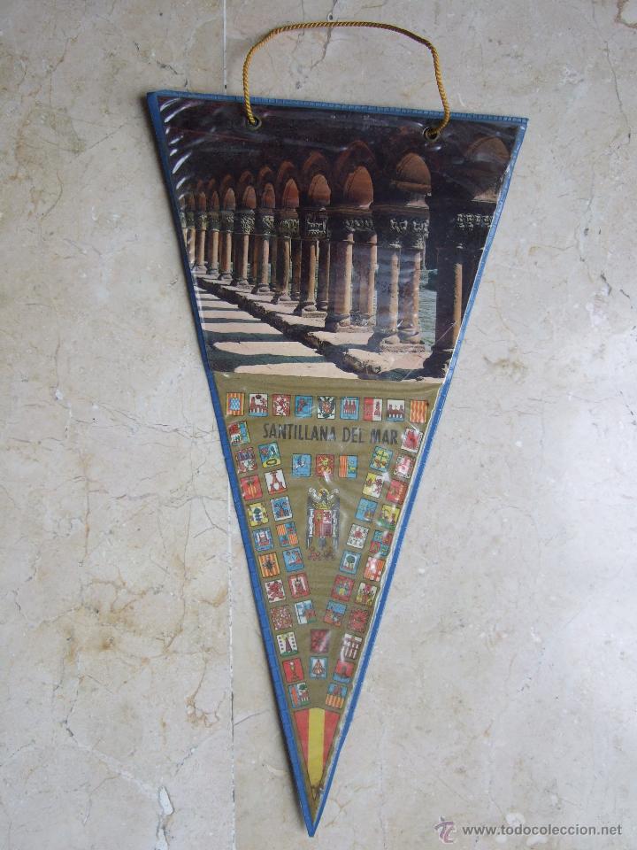 Collection pennants: BANDERIN A&Ntilde;OS 60/70 - SANTILLANA DEL MAR - 28X13