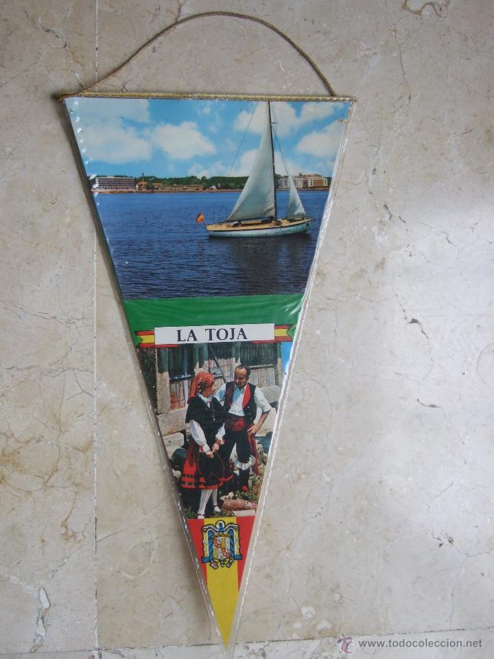 Collection pennants: BANDERIN A&Ntilde;OS 60/70 - LA TOJA - 28X13