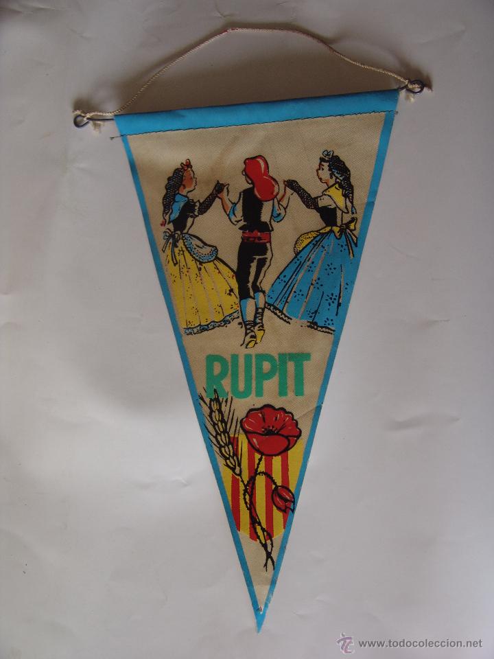 Collection pennants: BANDERIN DE RUPIT A&Ntilde;OS 60-70