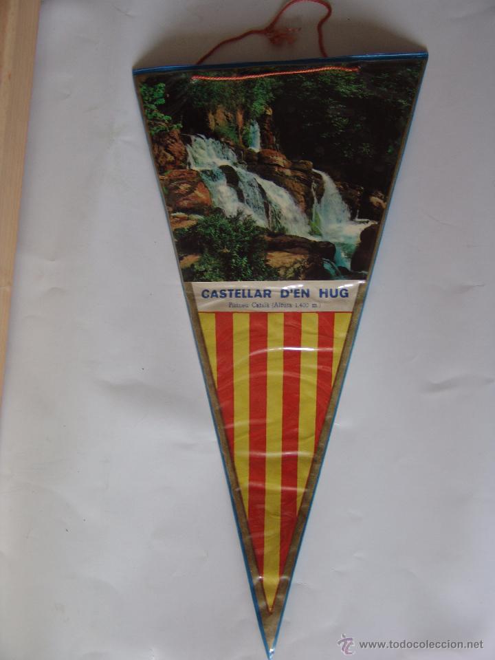 Collection pennants: BANDERIN DE CASTELLAR DE N`HUG A&Ntilde;OS 60-70