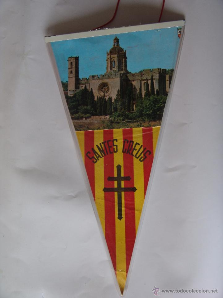 Collection pennants: BANDERIN DE SANTES CREUS A&Ntilde;OS 60-70