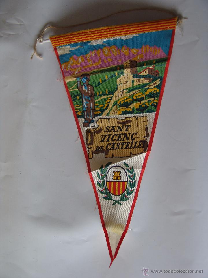 Collection pennants: BANDERIN DE SANT VICEN&Ccedil; DE CASTELLET A&Ntilde;OS 60-70
