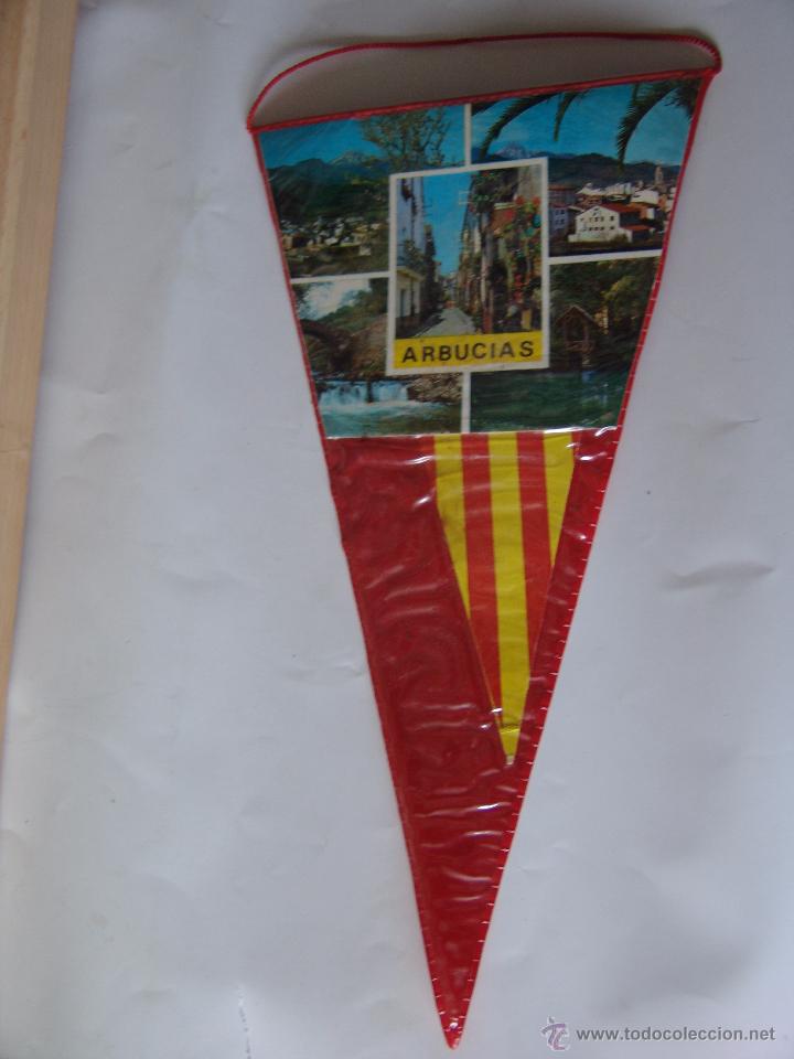 Collection pennants: BANDERIN DE ARBUCIAS A&Ntilde;OS 60-70