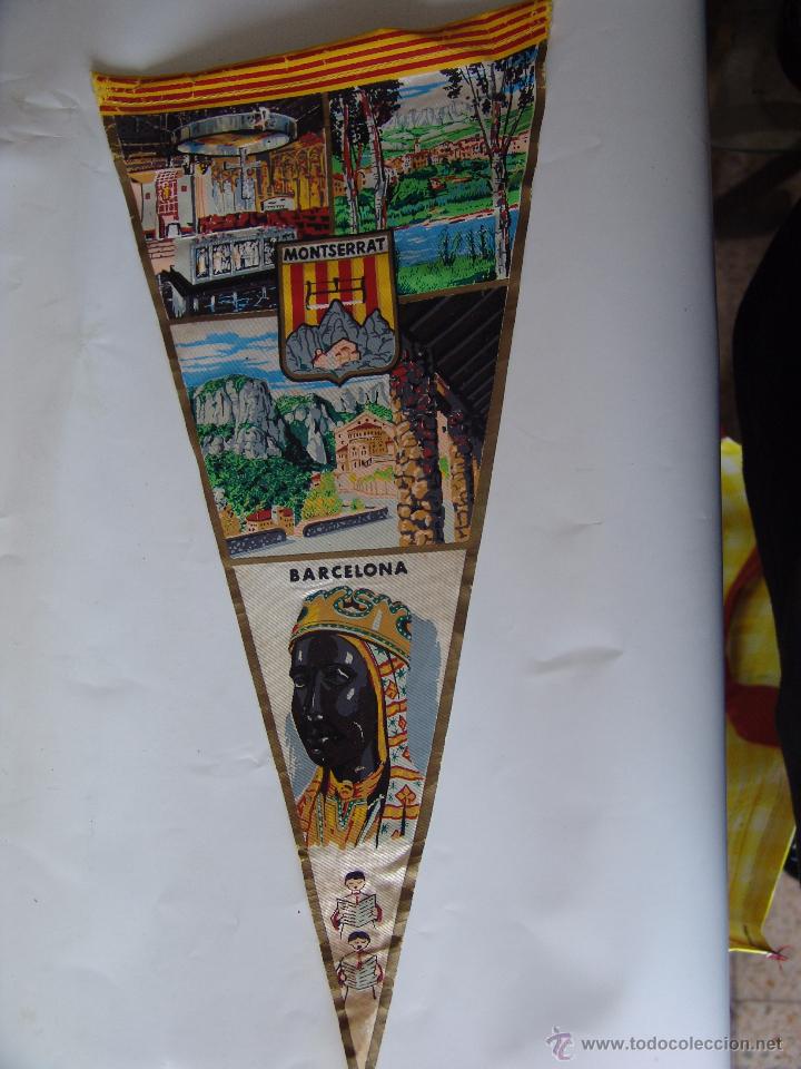 Collection pennants: BANDERIN DE MONTSERRAT A&Ntilde;OS 60-70