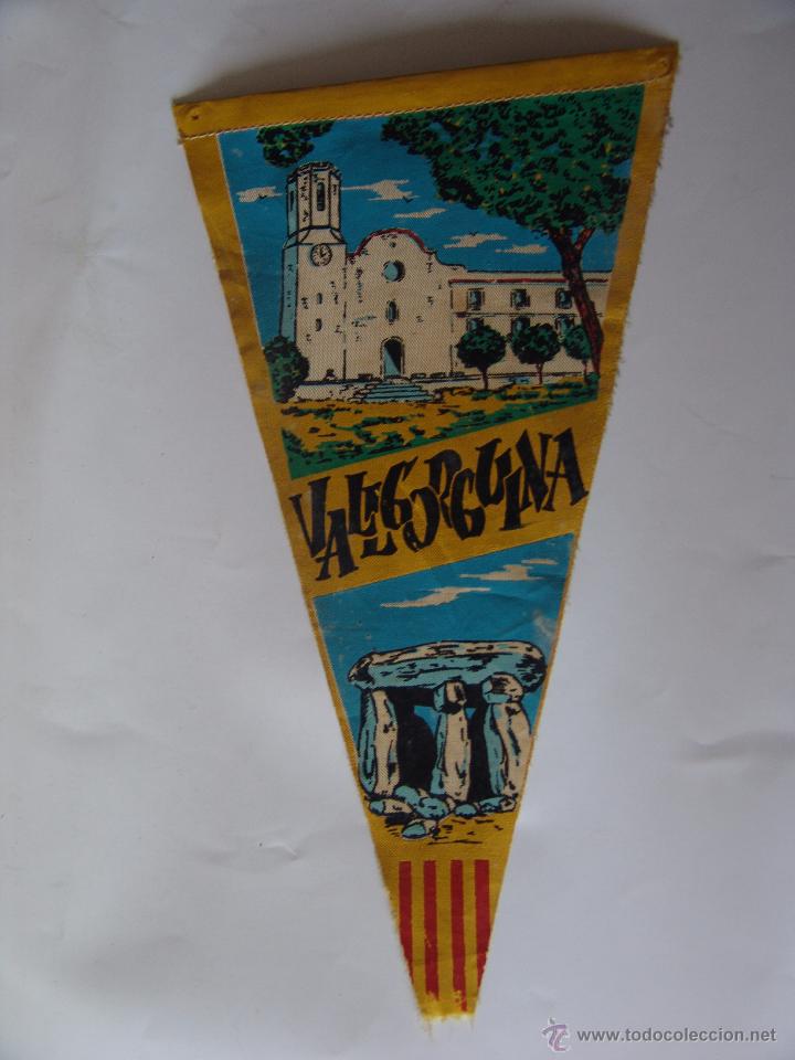 Collection pennants: BANDERIN DE VALLGORGUINA A&Ntilde;OS 60-70