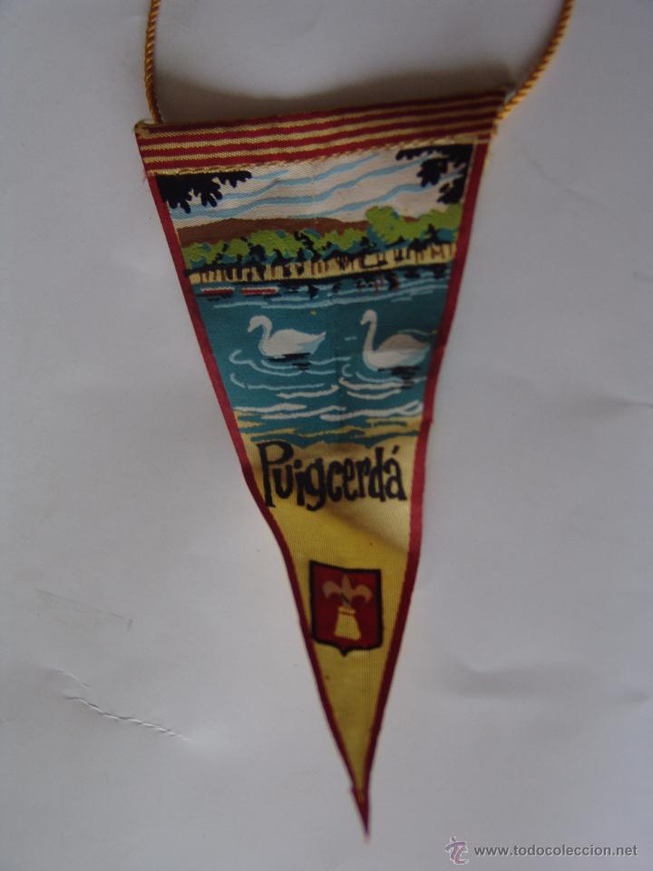 Collection pennants: BANDERIN MINI DE PUIGCERDA A&Ntilde;OS 60-70  11 CM