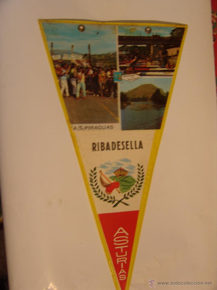 Collection pennants: BANDERIN DE RIBADESELLA ASTURIAS A&Ntilde;OS 60-70