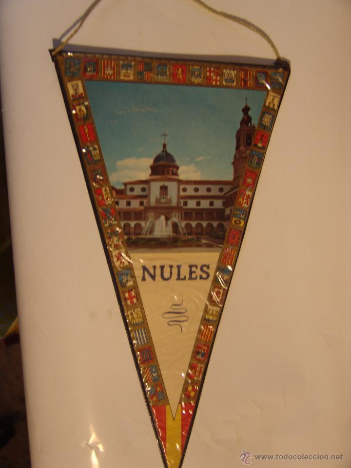 Collection pennants: BANDERIN DE NULES A&Ntilde;OS 60-70