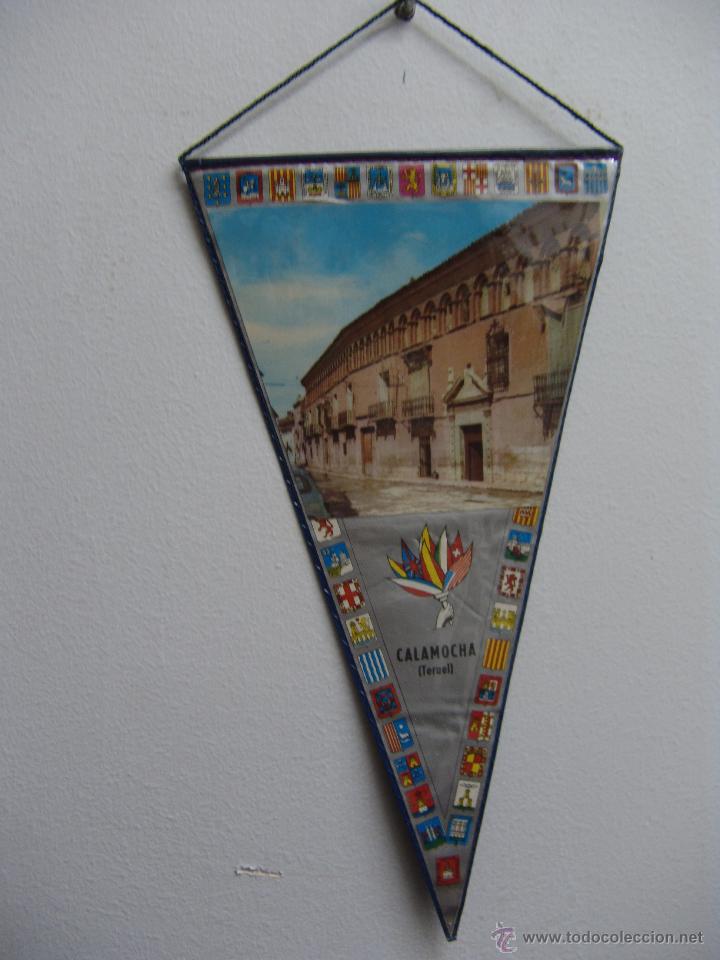 Collection pennants: BANDERIN DE CALAMOCHA TERUEL A&Ntilde;OS 60-70