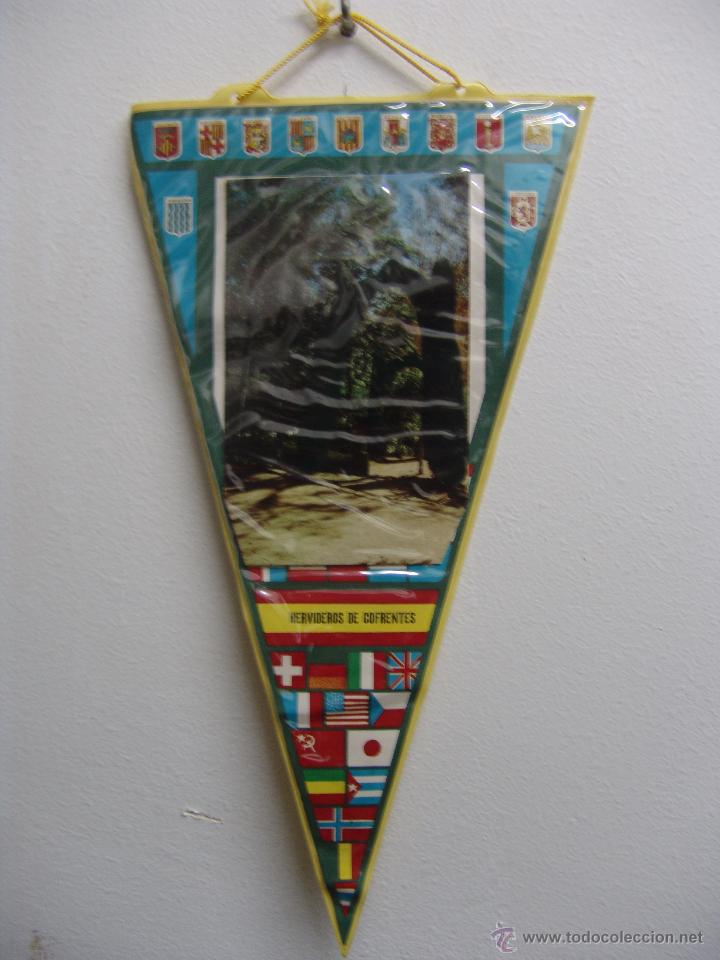 Collection pennants: BANDERIN DE HERVIDEROS DE COFRENTES A&Ntilde;OS 60-70
