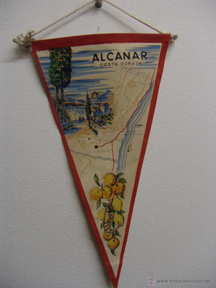 Collection pennants: BANDERIN DE ALCANAR A&Ntilde;OS 60-70
