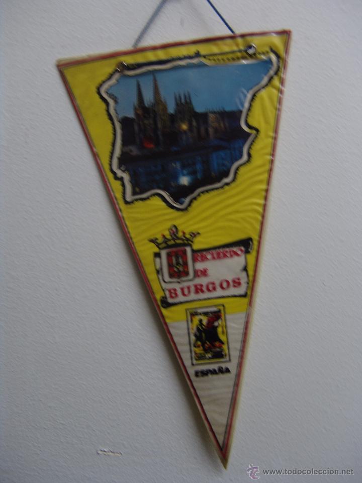 Collection pennants: BANDERIN DE BURGOS A&Ntilde;OS 60-70
