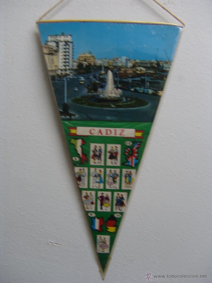 Collection pennants: BANDERIN DE CADIZ A&Ntilde;OS 60-70