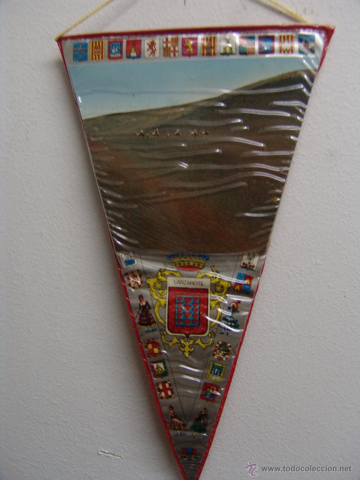 Collection pennants: BANDERIN DE LANZAROTE A&Ntilde;OS 60-70