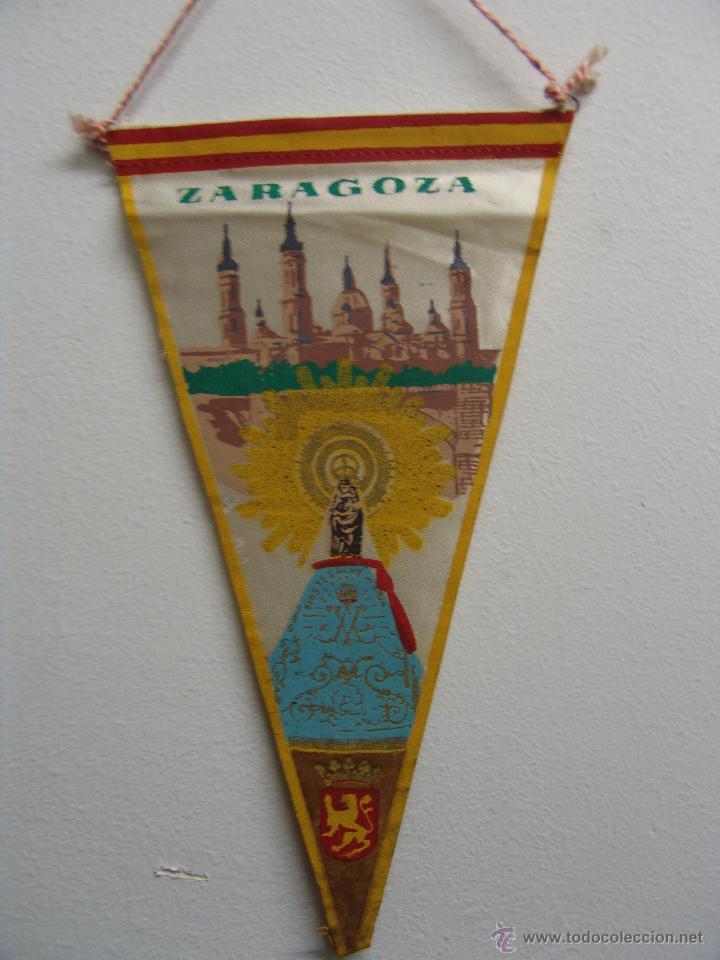 Collection pennants: BANDERIN DE ZARAGOZA A&Ntilde;OS 60-70