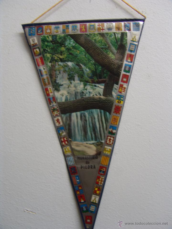 Collection pennants: BANDERIN DE MONASTERIO DE PIEDRA A&Ntilde;OS 60-70