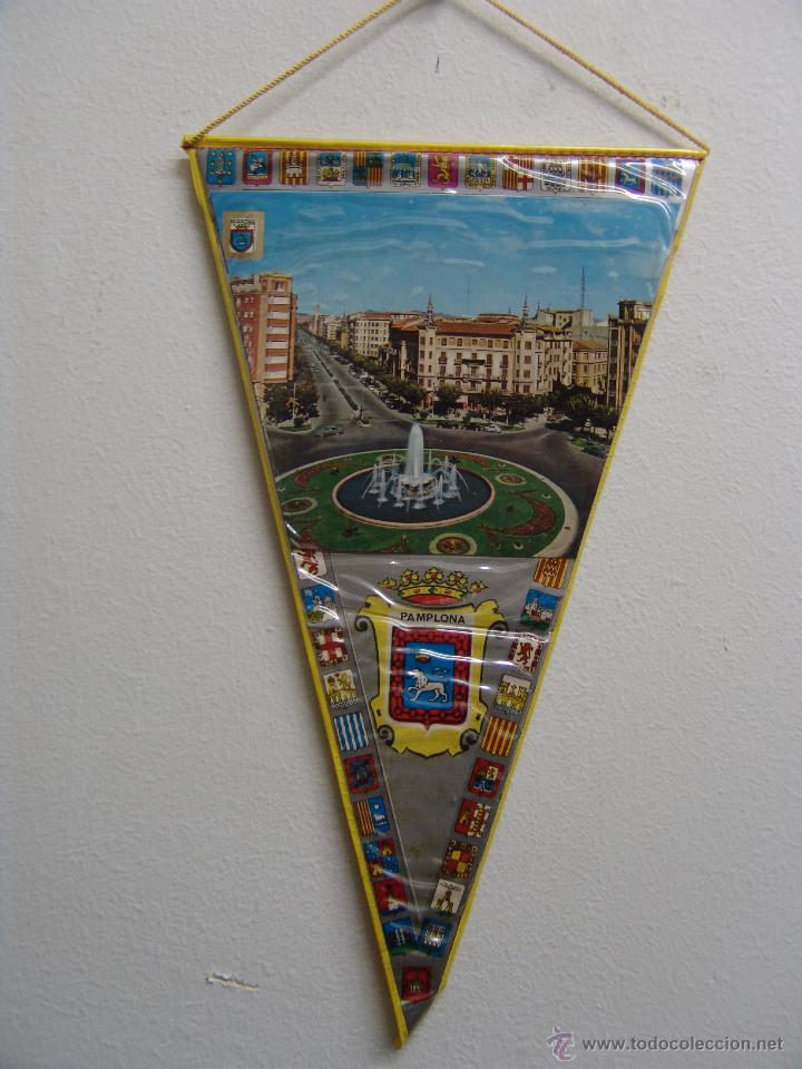 Collection pennants: BANDERIN DE PAMPLONA A&Ntilde;OS 60-70