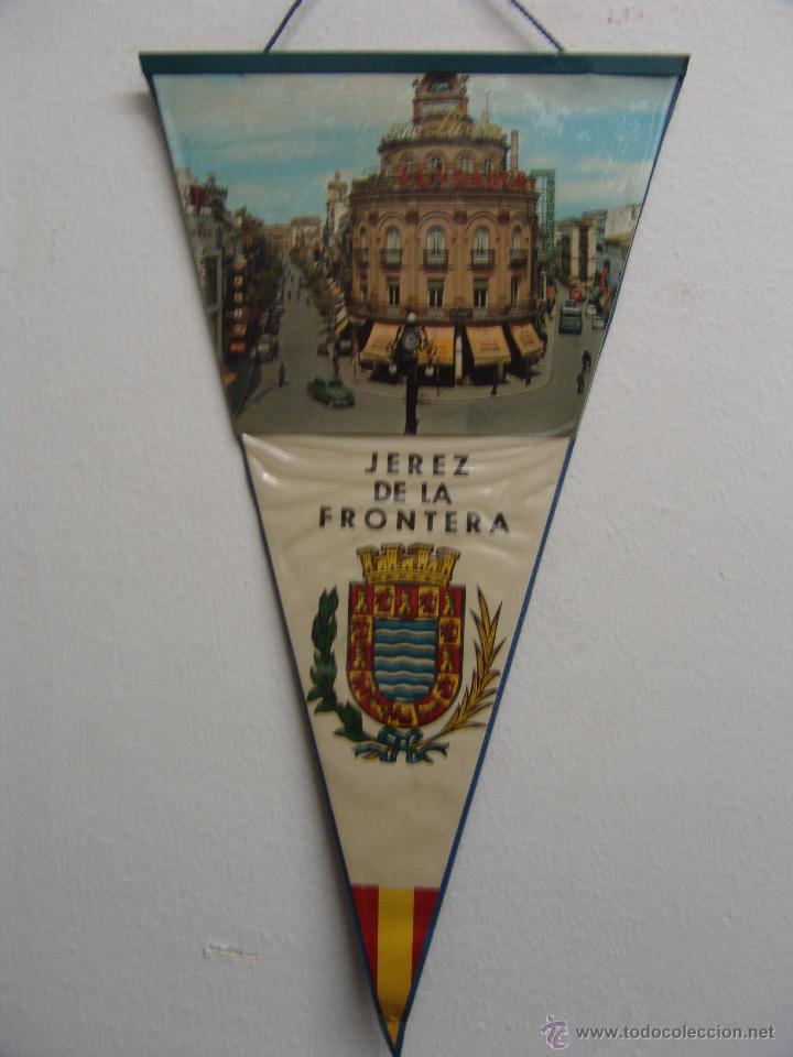 Collection pennants: BANDERIN DE JEREZ DE LA FRONTERA A&Ntilde;OS 60-70