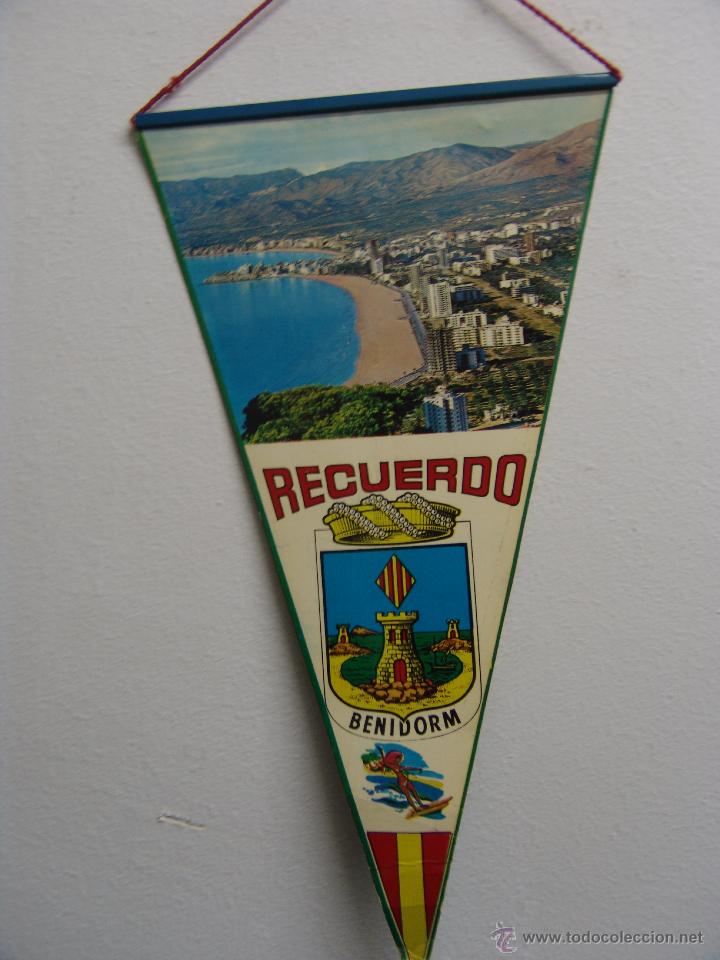 Collection pennants: BANDERIN DE BENIDORM A&Ntilde;OS 60-70