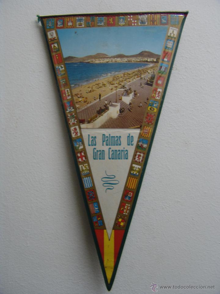 Collection pennants: BANDERIN DE LAS PALMAS DE GRAN CANARIA A&Ntilde;OS 60-70