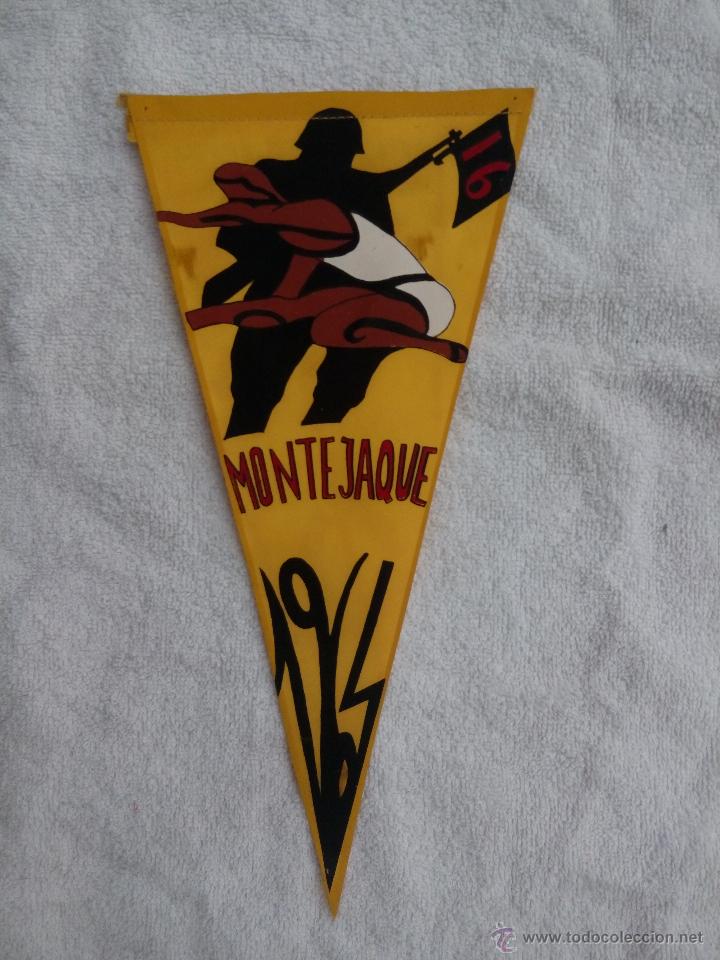 Collection pennants: BANDER&Iacute;N MILITAR LONA MONTEJAQUE 1965