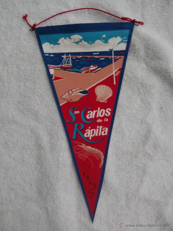 Collection pennants: BANDER&Iacute;N LONA SAN CARLOS DE LA R&Aacute;PITA A&Ntilde;OS 60