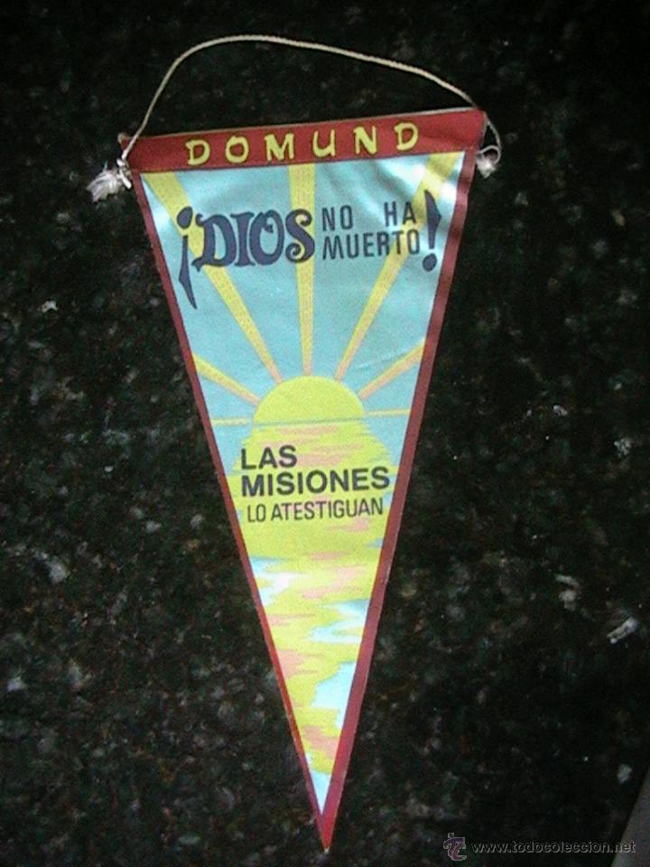 Banderines de colecci&oacute;n: banderin del Domund - Foto 1