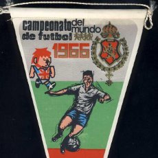 Banderines de colección: BANDERIN DEL CAMPEONATO DEL MUNDO DE FUTBOL DE 1966: BULGARIA. Lote 52469751